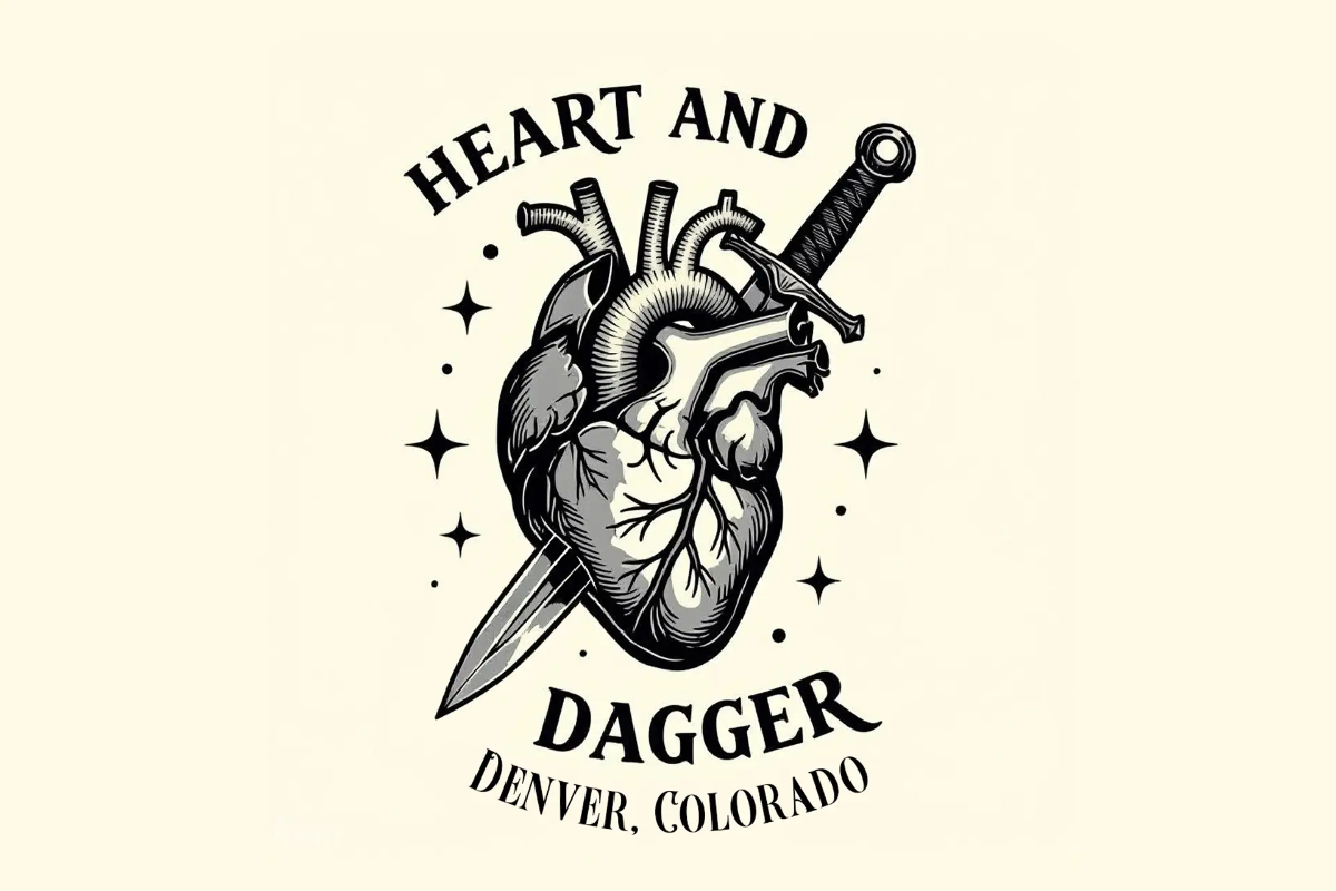 Heart and Dagger Tattoo Shop